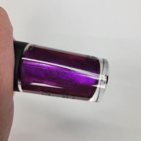 MAC Alice + Olivia Nail Lacquer "So Rich So Pretty" Purple Shimmer NEW - Picture 7 of 10